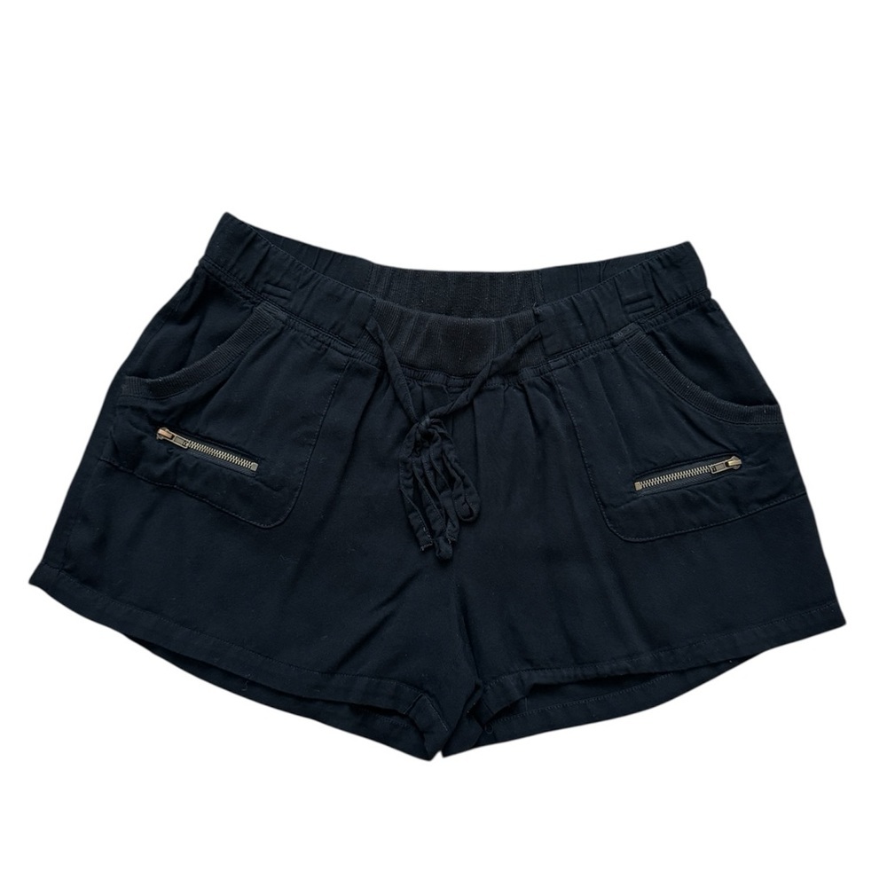 Bebe Black Shorts Lightweight Relaxed Fit size M - Picture 1 of 3